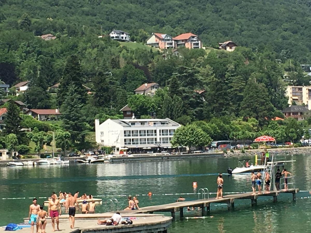 Pieds Dans L'Eau Au Lac Du Bourget Le Bourget-du-Lac Exterior photo